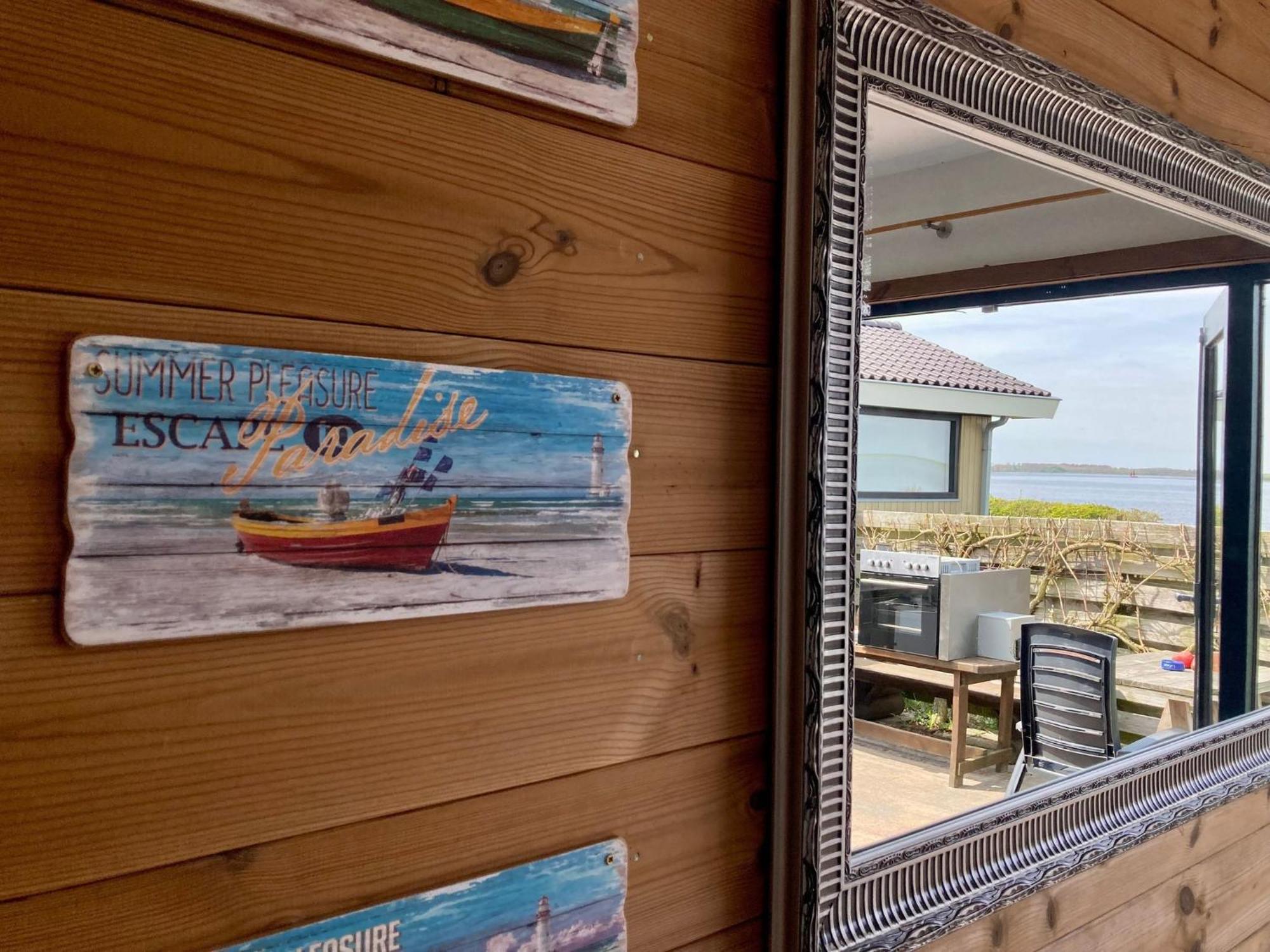 Lakeview 6 Pers Holiday Home Aurora With Fenced Garden, Whirlpool And Sauna Anjum Bagian luar foto